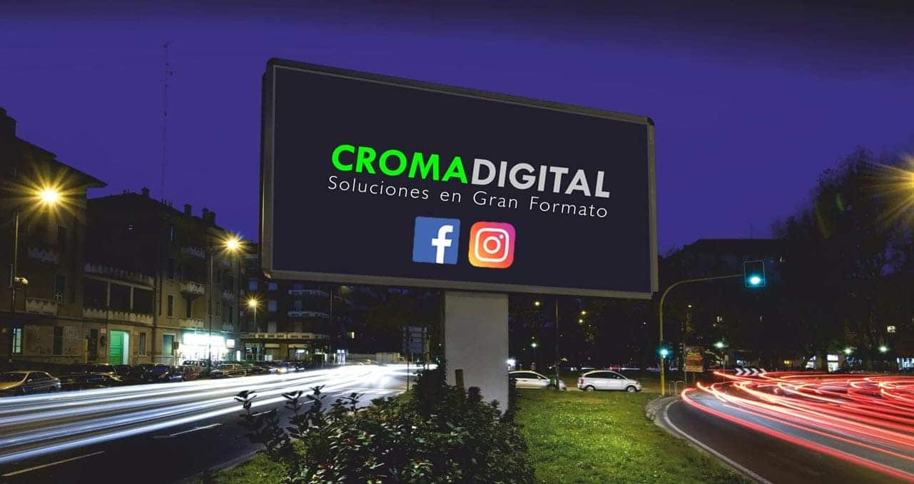 Redes sociales de Croma digital